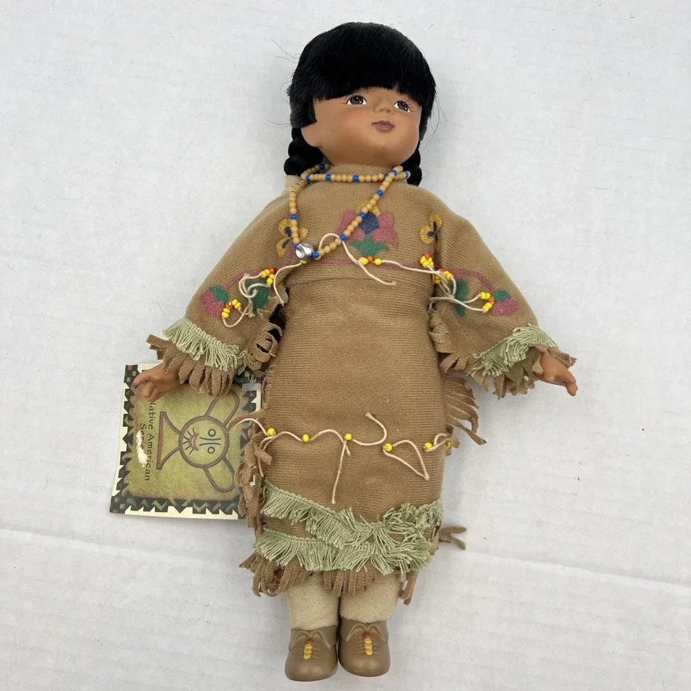 Sandy Dolls Native American Series Graceful Lily Seneca‎ Maiden 1998 12